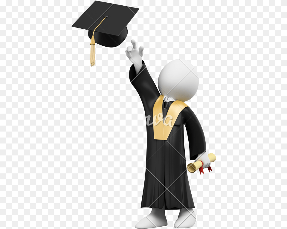 D Student Dressed Dibujos Toga Y Birrete, Graduation, People, Person, Appliance Free Transparent Png