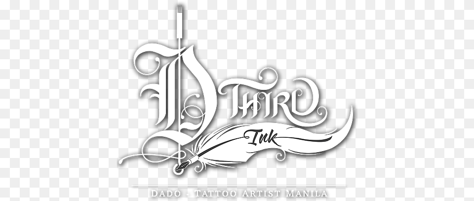D Tattoo Designs Calligraphy, Advertisement, Handwriting, Text Free Png