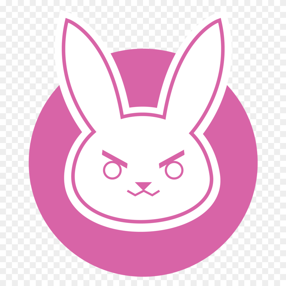 D Va Logos, Purple, Animal, Mammal, Rabbit Png Image