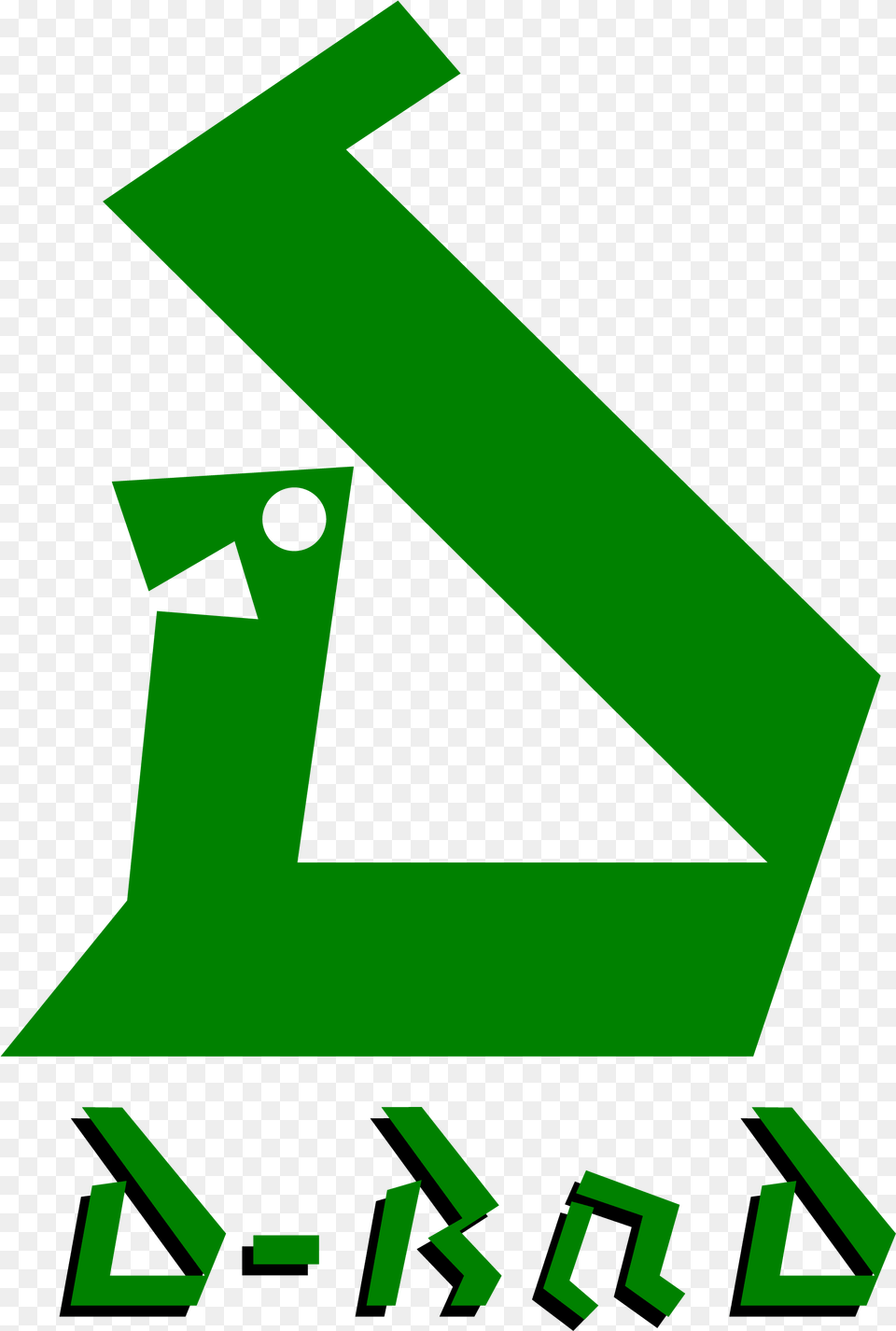 D Vertical, Symbol, Number, Text, Green Png Image