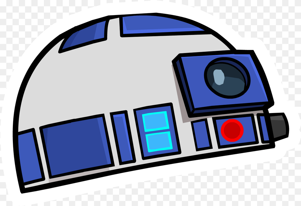 D2 Clip Art Club Penguin Star Wars Pin, Electronics, Cap, Clothing, Hat Free Transparent Png