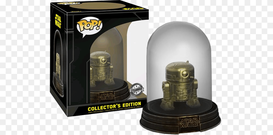 D2 Gold Ch Pop Dome E Rs Funko Pop R2d2 Gold, Treasure, Ammunition, Grenade, Weapon Free Png