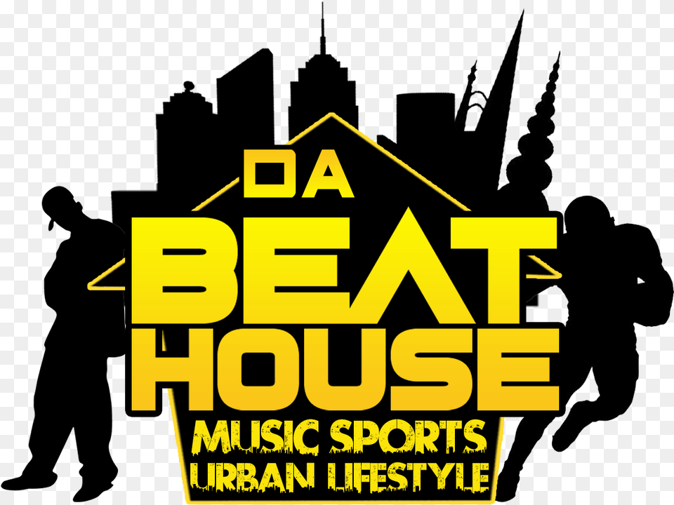 Da Beat House Music Sports Amp Urban Lifestyle Silhouette, Adult, Male, Man, Person Png Image
