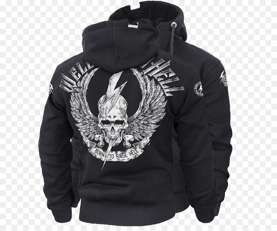 Da Bm Welcometohell2 Kz156 Polo Skull, Clothing, Hoodie, Knitwear, Sweater Png Image
