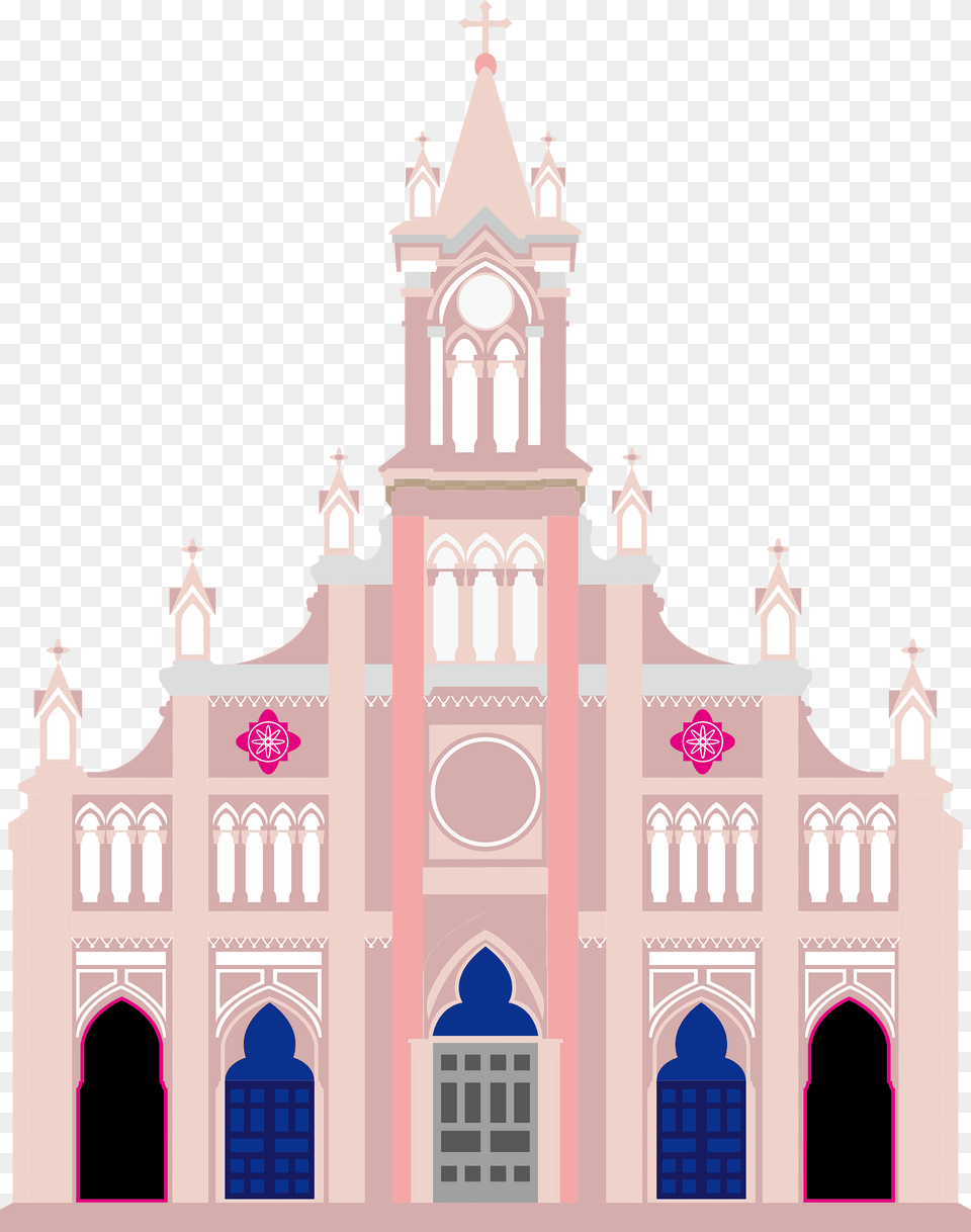 Da Nang Clipart, Architecture, Building, Cathedral, Church Png