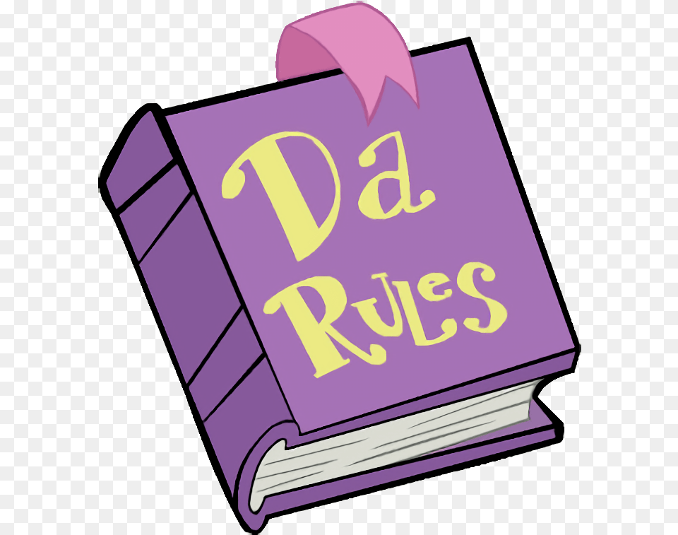 Da Rules Book Image Fairly Oddparents Da Rules, Publication, Text Free Png Download