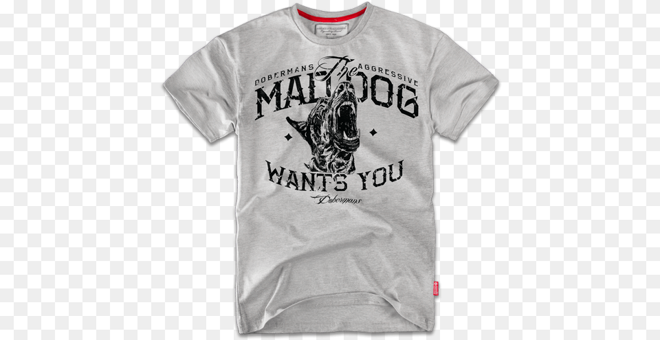Da T Maddog2 Ts69 Grey Mad Dog T Shirt, Clothing, T-shirt Png