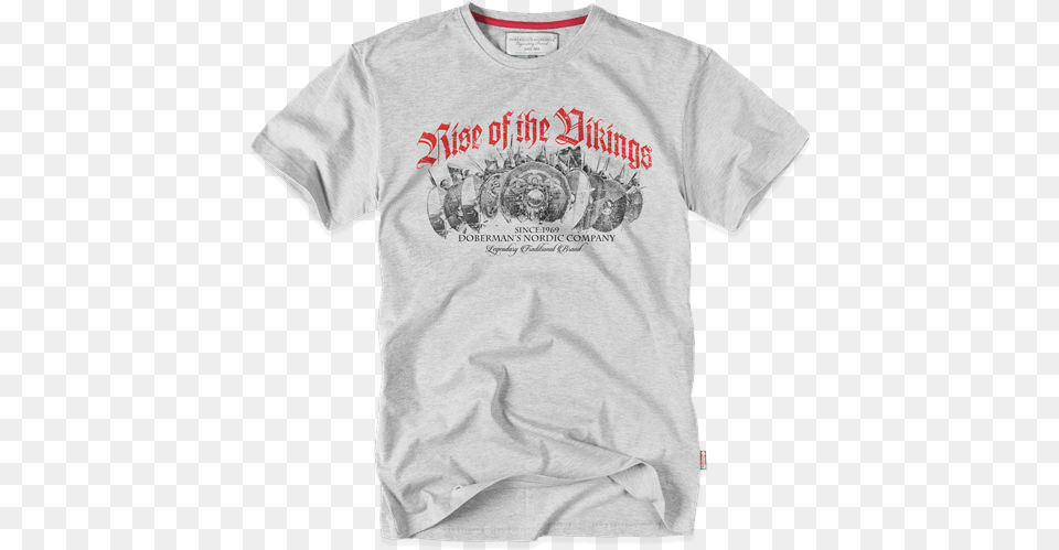 Da T Riseofthevikings Ts115 Grey T Shirt, Clothing, T-shirt Png