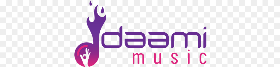 Daami Music Graphic Design, Purple, Light, Text, Logo Free Png Download