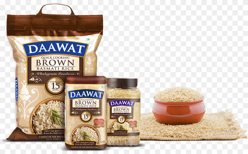 Daawat Classic Basmati Rice, Food, Grain, Produce, Brown Rice Free Transparent Png