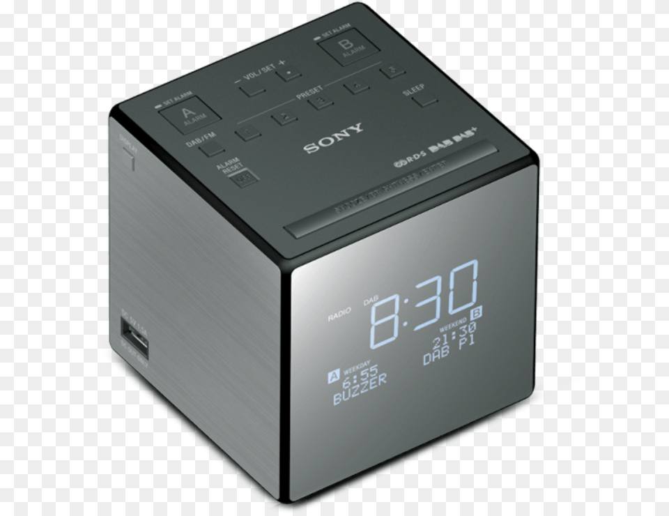 Dab Alarm Clock Radio Sony Dab Clock Radio, Computer Hardware, Electronics, Hardware, Monitor Png