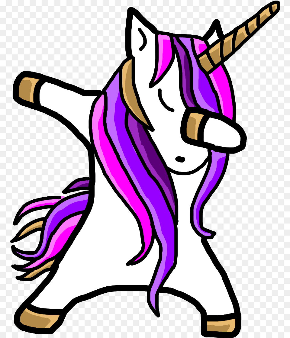 Dab Dabbing Dabbingunicorn Unicorn Purple Pink White Dabbing Unicorn Gif, Baby, Book, Comics, Person Free Transparent Png