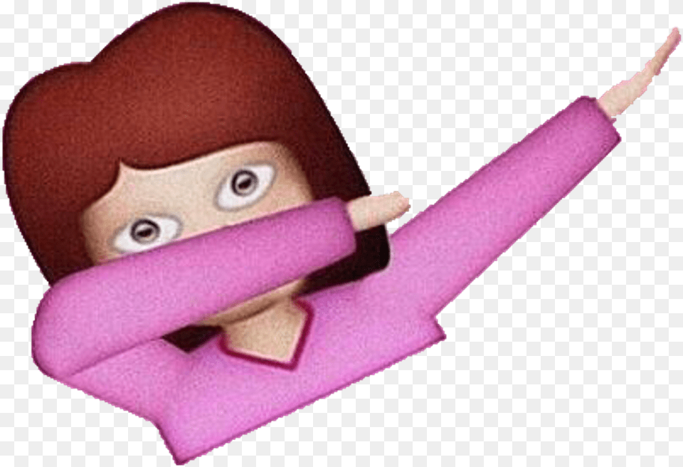 Dab Emoji, Purple, Face, Head, Person Free Transparent Png