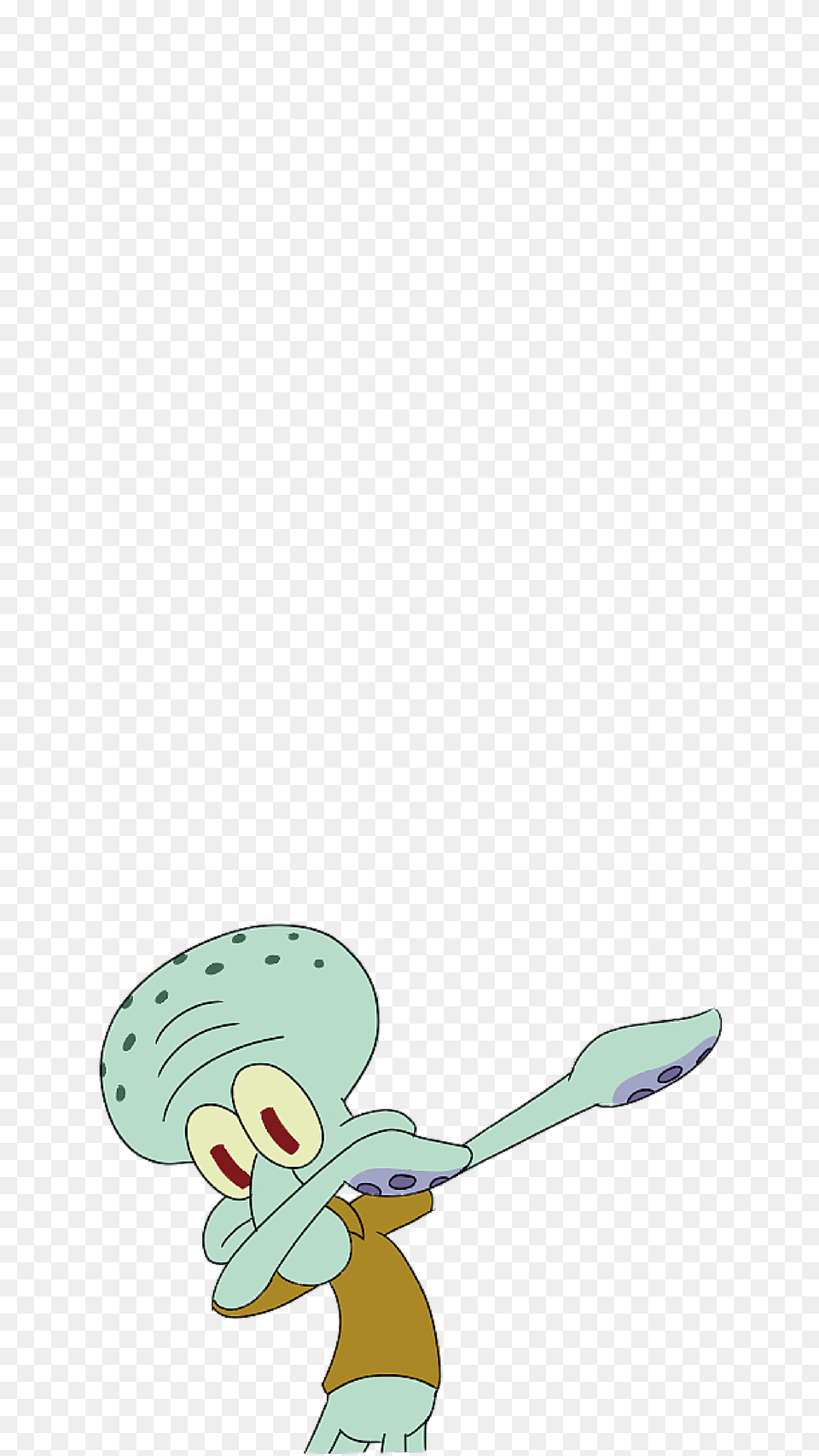 Dab Emoji Discord U0026 Discordpng Transparent Squidward Dabbing, Cartoon, Baby, Person Free Png