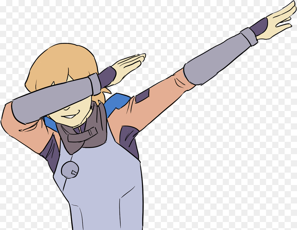 Dab Emoji For Discord Hd Download, Book, Comics, Publication, Person Free Png