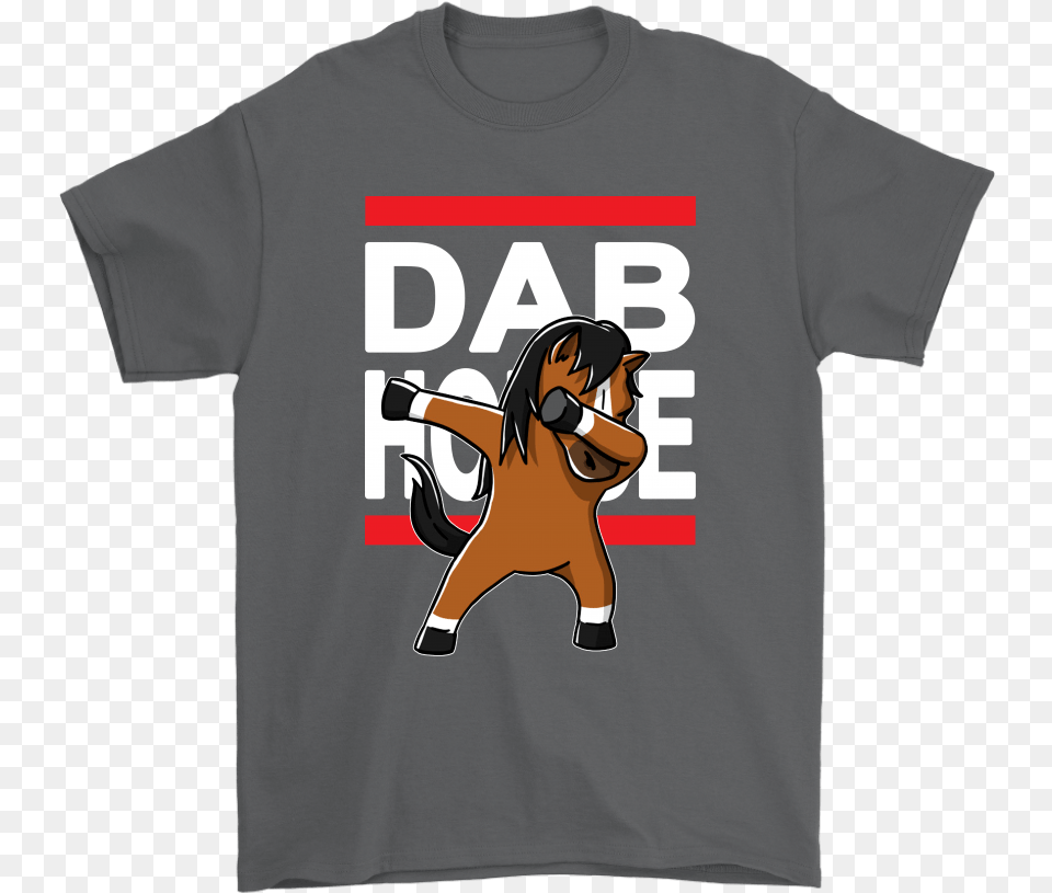 Dab Horse Standing Dabbing Dance Shirts U2013 Snoopy Facts Harry Potter Christmas Shirt, Clothing, T-shirt, Person Png