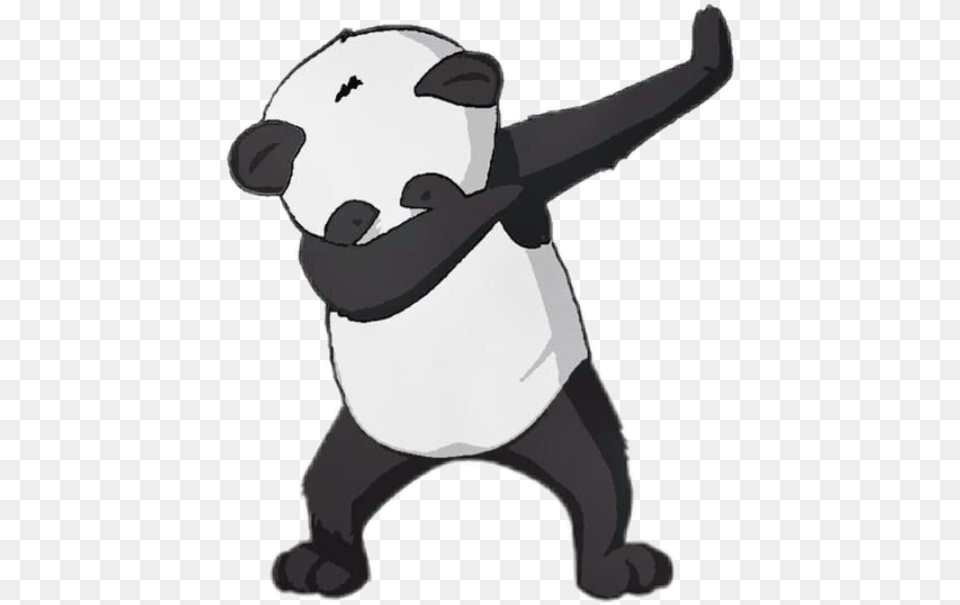 Dab Vector Panda Panda Dab Transparent, Baby, Person, Animal, Mammal Free Png Download