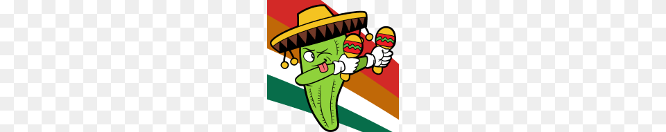 Dabbing Dab Cinco De Mayo Mexico Cactus Sombrero, Clothing, Hat, Dynamite, Weapon Png Image