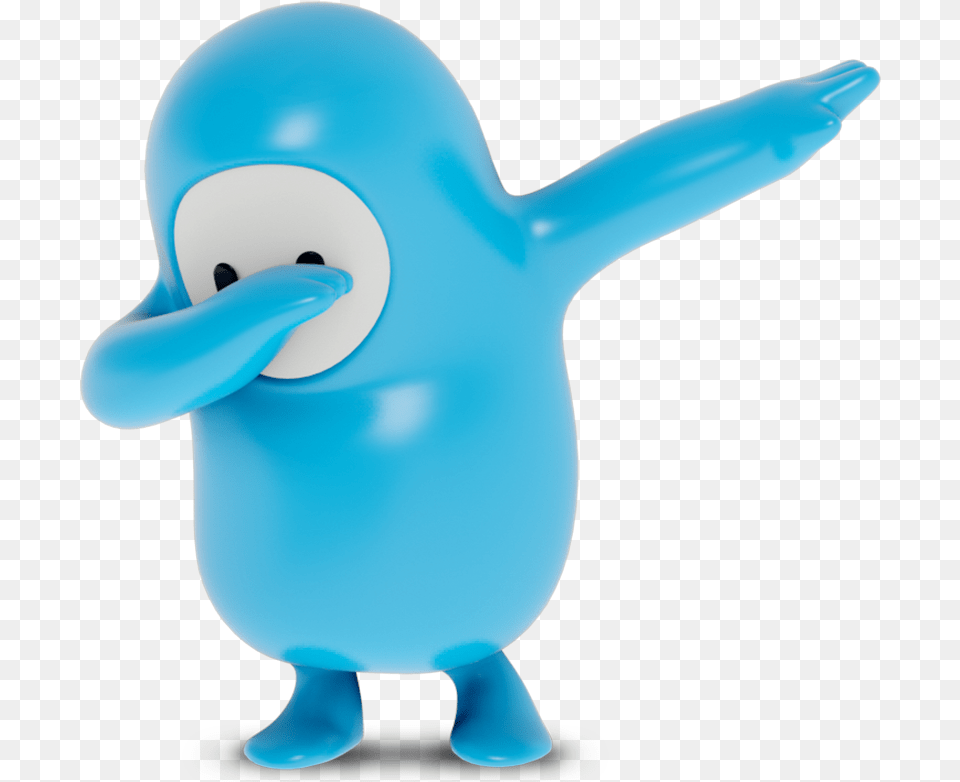 Dabbing Fall Guy Duck Free Transparent Png