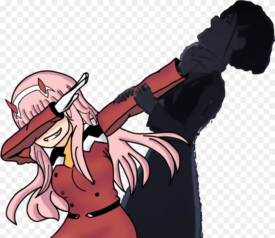 Dabbing In The Franxx Spoilers Darling In The Franxx Dabbing, Publication, Book, Comics, Adult Png