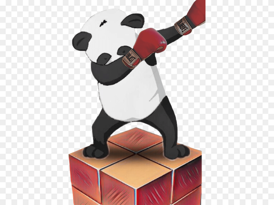 Dabbing Panda, Adult, Male, Man, Person Free Png Download