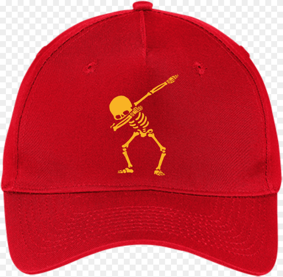 Dabbing Skeleton Dab Hip Hop Skull Dabbin Glow Effect Baseball Cap, Baseball Cap, Clothing, Hat, Person Free Png