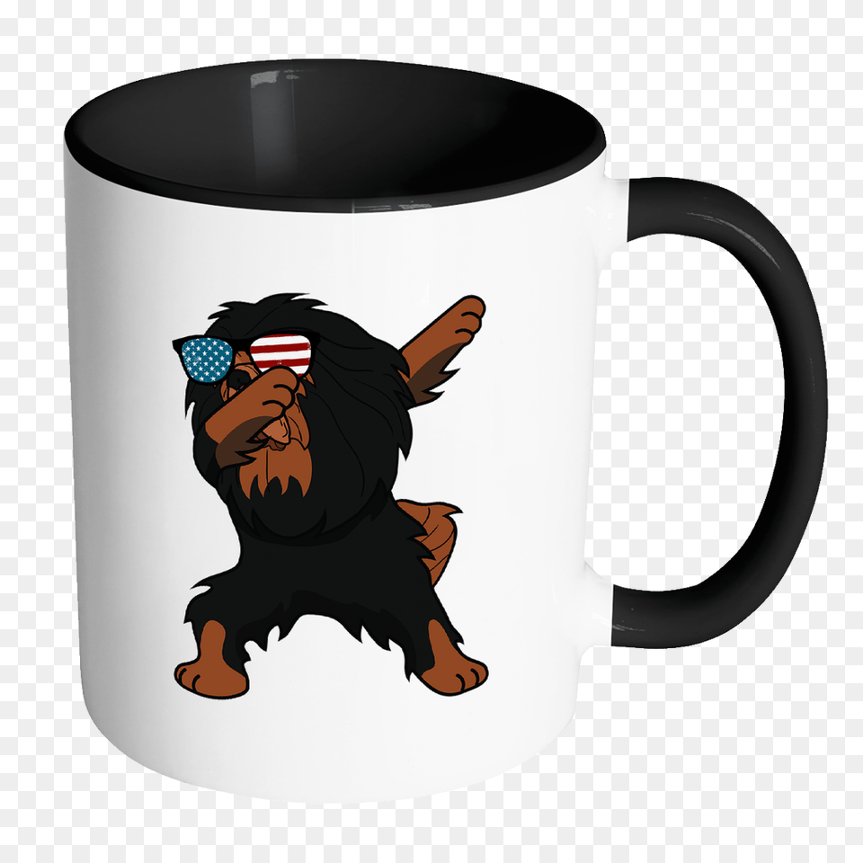 Dabbing Tibetan Mastiff Dog America Flag, Cup, Animal, Bear, Mammal Free Png Download