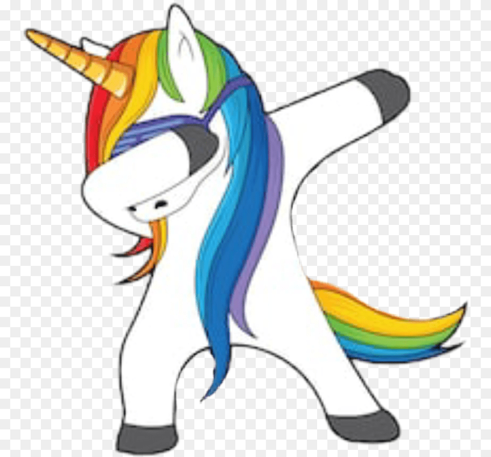 Dabbing Unicorn, Book, Comics, Publication, Art Png Image