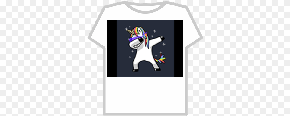 Dabbing Unicorn Cheaper Roblox Mr Beast Roblox T Shirt, Clothing, T-shirt Png Image