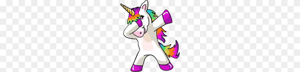 Dabbing Unicorn Dab Dabbing Unicorn, Book, Comics, Publication, Purple Free Png