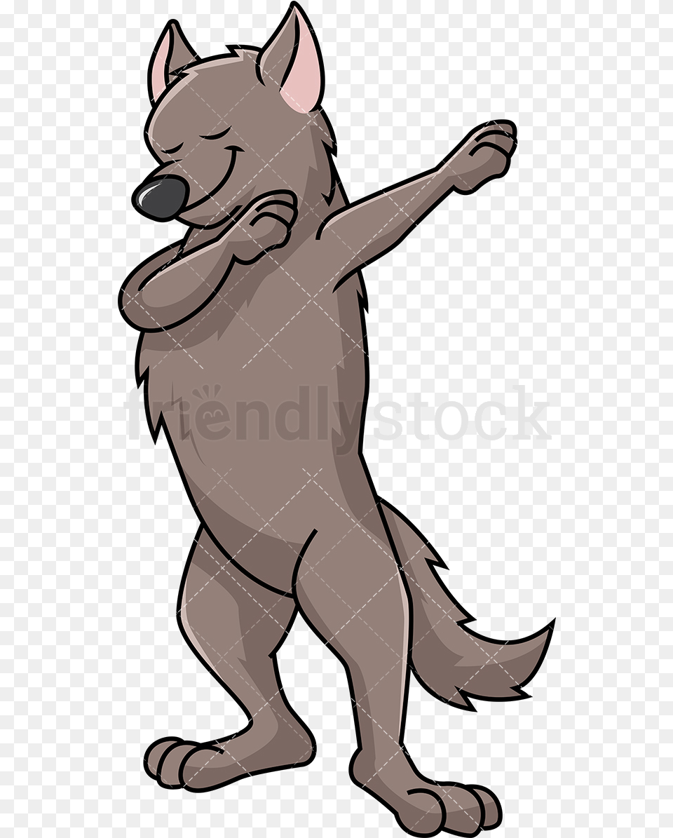 Dabbing Wolf Clipart, Adult, Female, Person, Woman Png