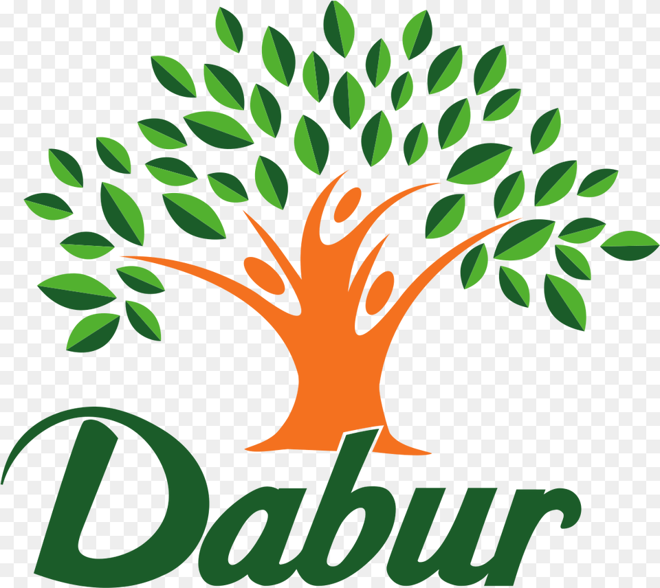 Dabur India Ltd Logo, Green, Leaf, Plant, Vegetation Free Transparent Png