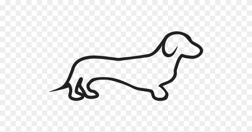 Dachshund, Stencil, Animal, Canine, Mammal Png