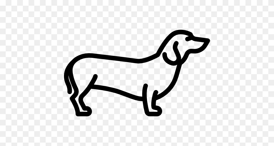 Dachshund, Stencil, Smoke Pipe Free Transparent Png