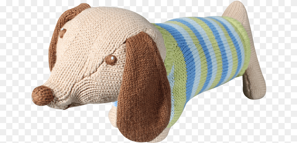 Dachshund Boy Organic Knit Dachshund, Plush, Toy, Clothing, Hat Png Image