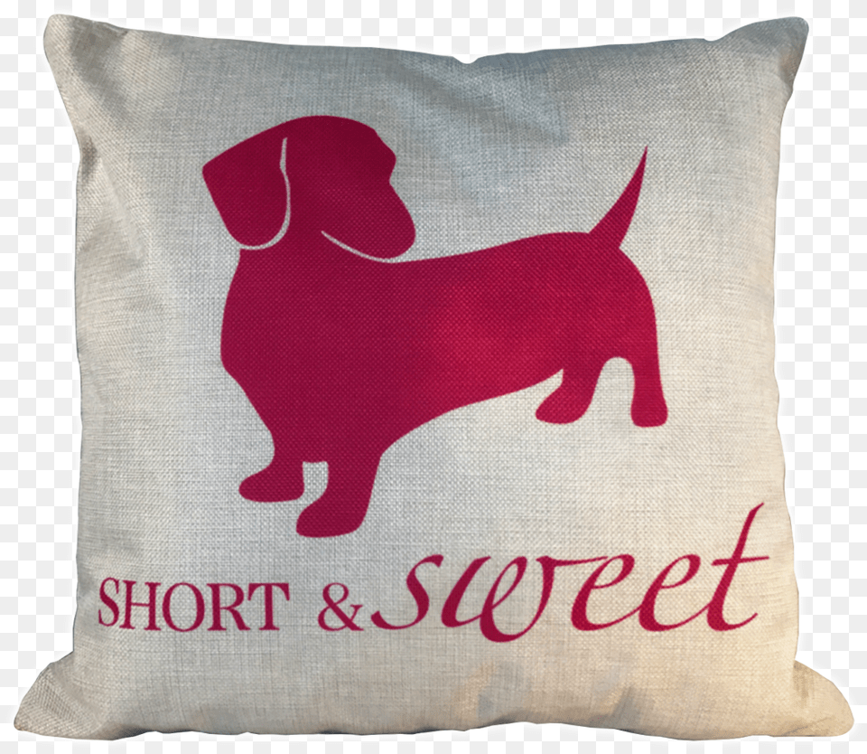 Dachshund Cushion Cover, Pillow, Home Decor, Bag, Pet Free Transparent Png