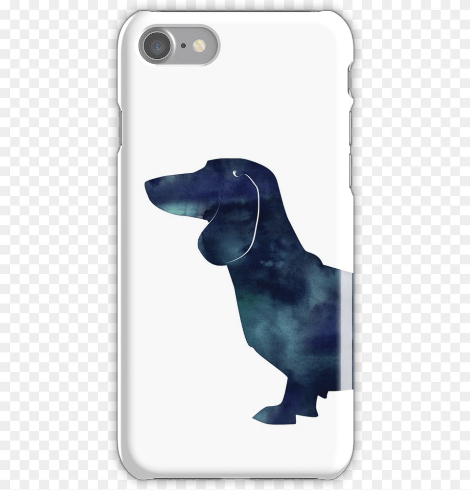 Dachshund Dog Black Watercolor Silhouette Iphone 7 Dachshunds Stickers, Electronics, Mobile Phone, Phone, Animal Png