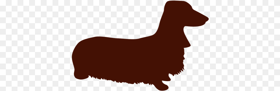 Dachshund Dog Silhouette Dachshund Silhouette, Animal, Mammal, Livestock, Person Free Png Download