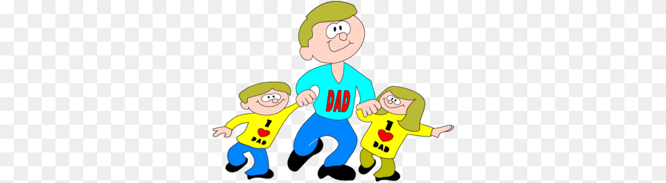 Dad And Child Clip Art, Baby, Cartoon, Person, Face Png