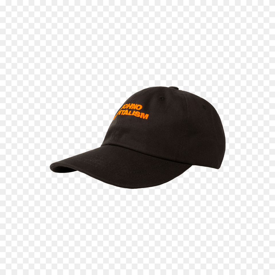 Dad Cap Black Orange Embroidered Sita Abellan Official Website, Baseball Cap, Clothing, Hat Free Transparent Png