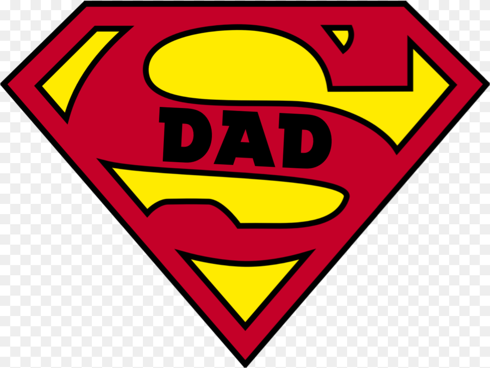 Dad Papa Diadelpadre Fathersday Super Superpapa Superman Logo, Symbol, Dynamite, Weapon Free Png