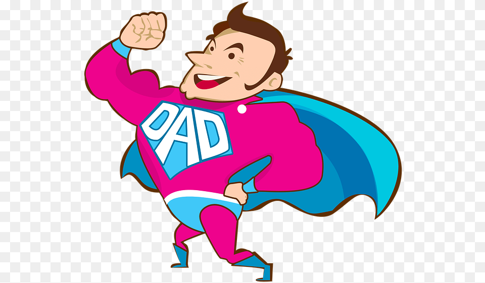 Dad Super Vector Dad Clipart, Baby, Person, Face, Head Free Png