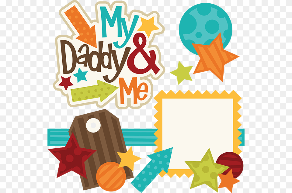 Daddy And Me Clipart Collection, Advertisement, Art Png