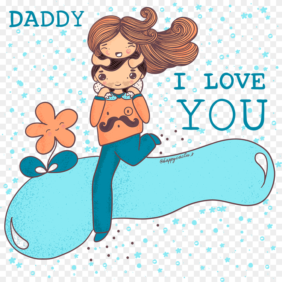 Daddy By Olga Rodriguez Mermaid, Publication, Book, Advertisement, Comics Png