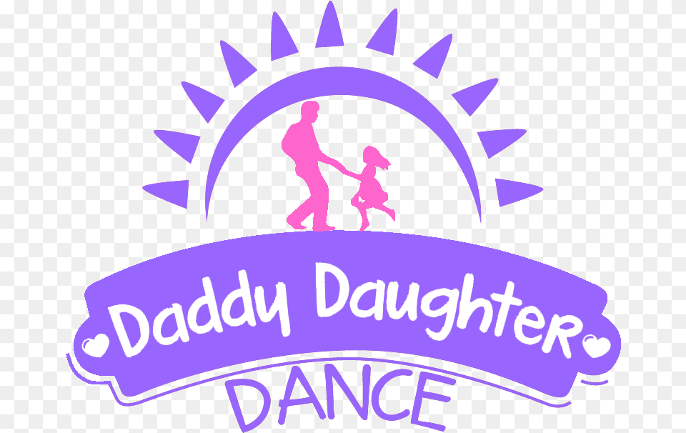 Daddy Daughter Dance Illustration, Purple, Logo, Adult, Male Free Transparent Png