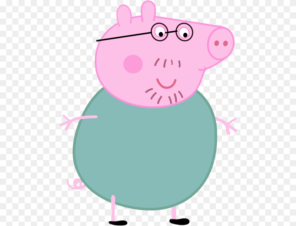 Daddy Pig Mummy Pig Television Show Daddy Pig Cut Out, Candle Free Png Download