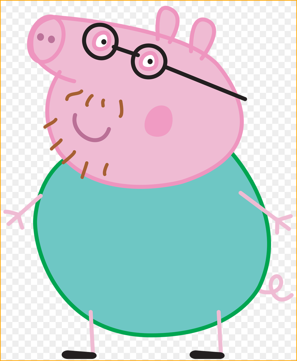 Daddy Pig Peppa Pig Image Free Transparent Png