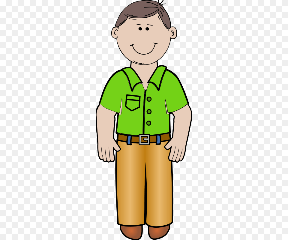 Daddy Standing Vector, Clothing, Shorts, Baby, Person Free Png Download