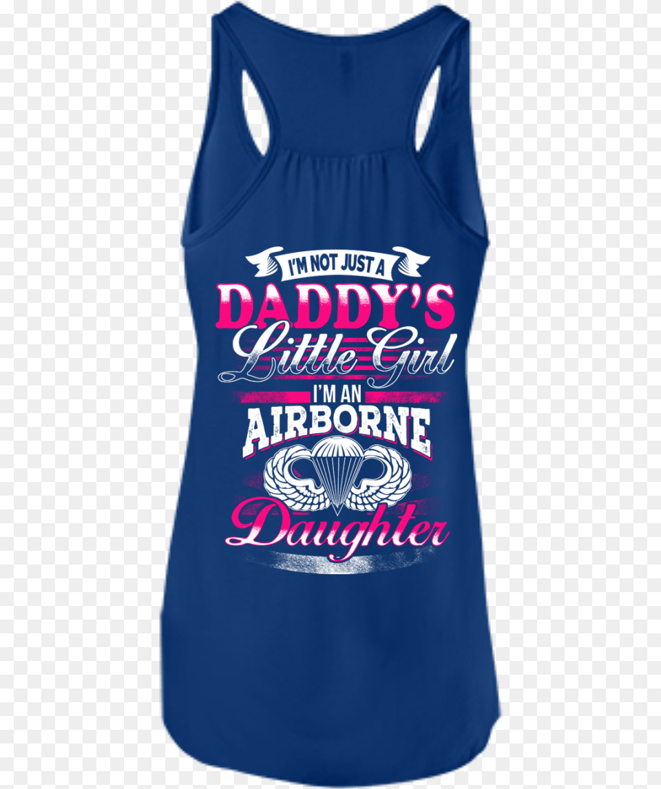 Daddys Little Girl Shirts Active Tank, Clothing, Tank Top Free Png Download