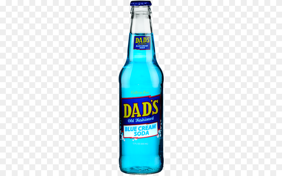Dads Blue Cream Dads Cream, Bottle, Alcohol, Beer, Beverage Free Png Download